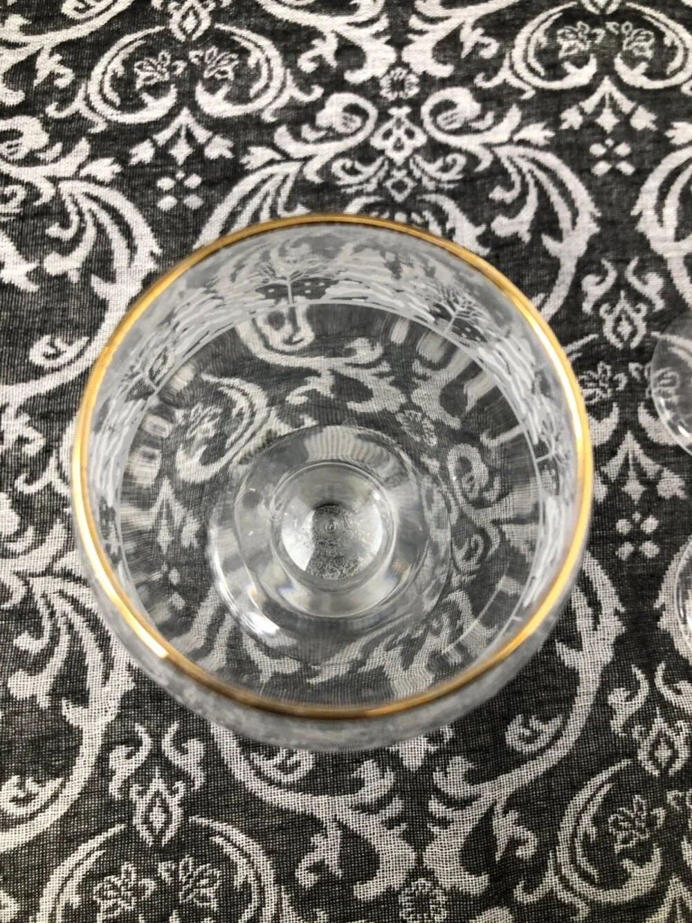 Arby’s Christmas Winter Wonderland Libbey / Lynn’s China Wine Glasses – Set of 1